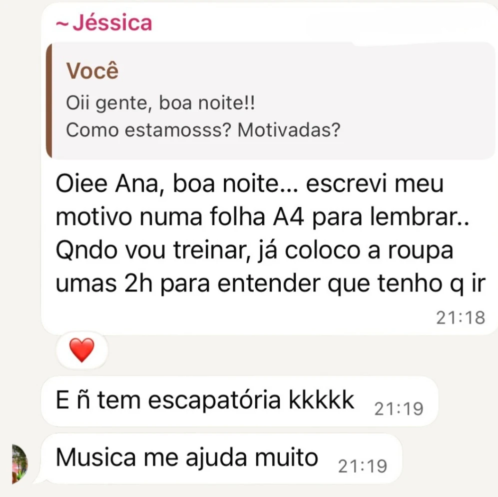Depoimento real das edições anteriores 1