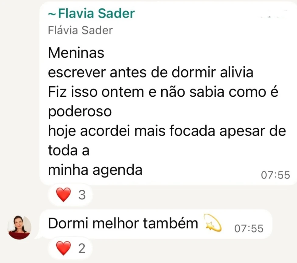 Relato de transformação em 14 dias 1 de 5